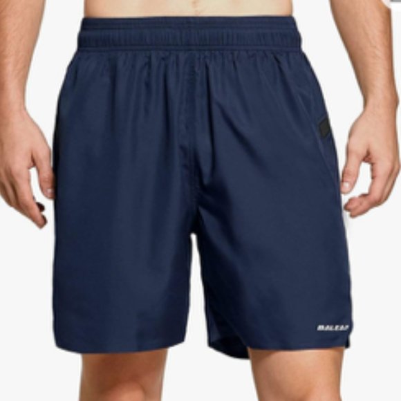 BALEAF Men's 7 Inch Navy Athletic Shorts L - Picture 1 of 12